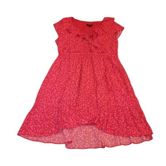 NWOT J. Crew V-neck Ruffle Rress in Tossed Bouquet 12 - Picture 7 of 15